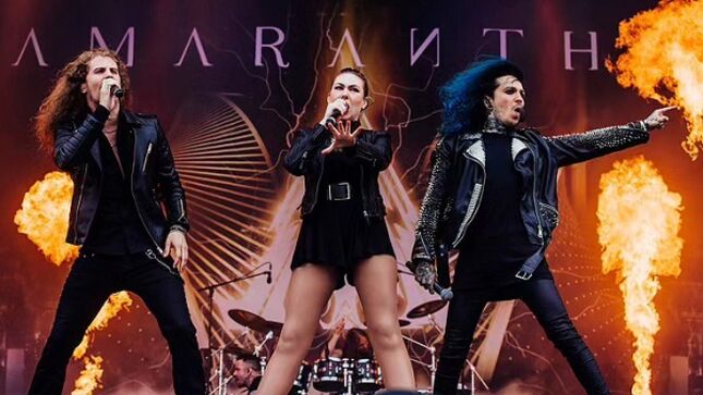 AMARANTHE Vocalist MIKAEL SEHLIN To Sit Out New Zealand / Australian Tour; SAMY ELBANNA Returns As Temporary Replacement