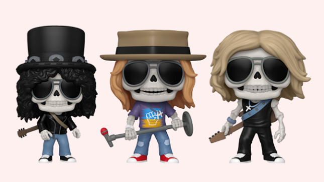 GUNS N' ROSES - Exclusive Funko Pop! Skeleton Figurines Available