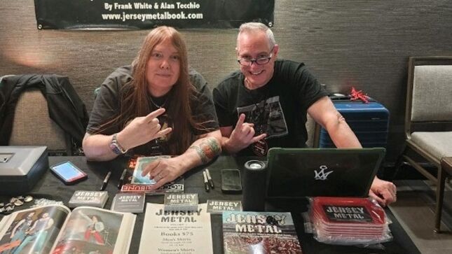 Ex-HADES / NON-FICTION Singer ALAN TECCHIO And Photographer FRANK WHITE Discuss Newly Revised Edition Of  Jersey Metal: Volume One Book (Video)