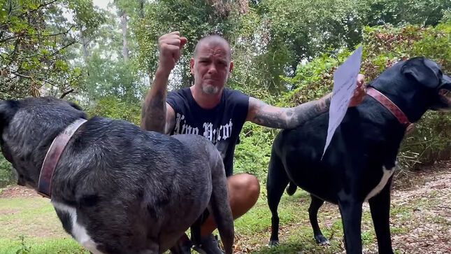 PANTERA's PHIL ANSELMO And Housecore Records Celebrate International Dog Day With New Merch Line; Video