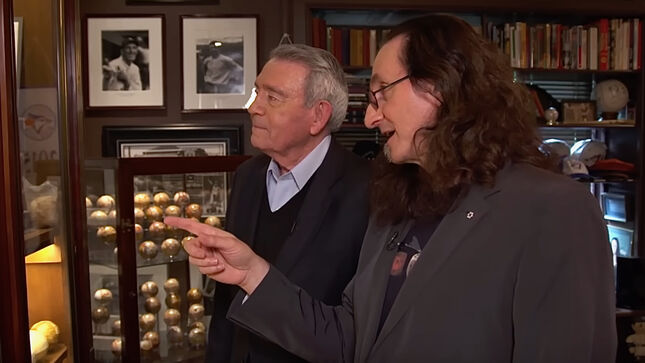 RUSH Frontman GEDDY LEE Shows Off His Unbelievable Baseball Collection; Video