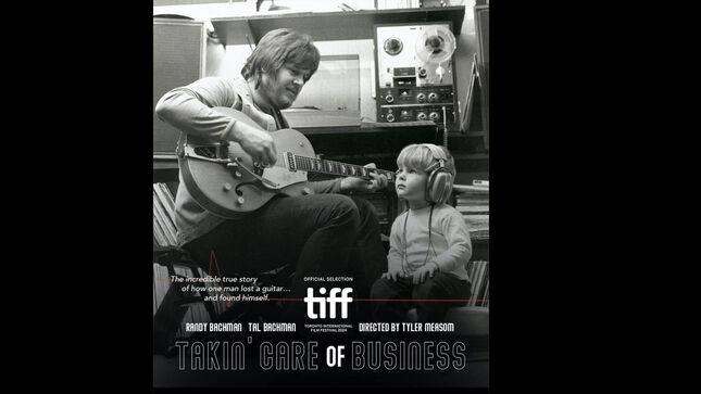 THE GUESS WHO / BTO Legend RANDY BACHMAN's Stolen Gretsch Guitar The Focus Of "Takin' Care Of Business" Documentary, Premiering At Toronto International Film Festival