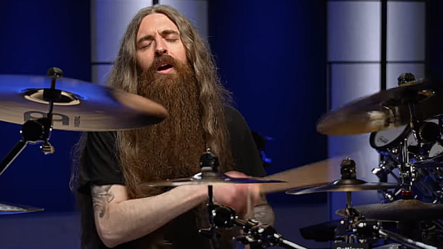 DECREPIT BIRTH Drummer SAMUS PAULICELLI Hears LED ZEPPELIN For The First Time Without Drum Tracks; Teaches Himself To Play "Achilles Last Stand" (Video)