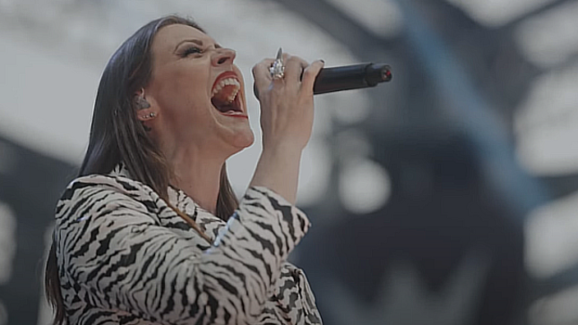 NIGHTWISH Vocalist FLOOR JANSEN Perforns At Dutch Royal Palace, Shares Behind-The-Scenes Video - "It's Like A Time Machine In Here"