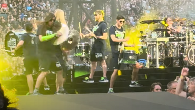 PANTERA Joined By SEAHAWKS BLUE THUNDER Drumline On 