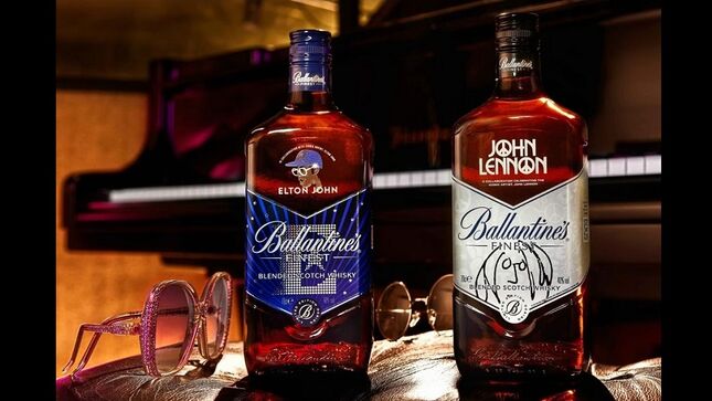 Scotch Whisky Ballantine’s Honors ELTON JOHN, JOHN LENNON With True Music Icons Limited Editions