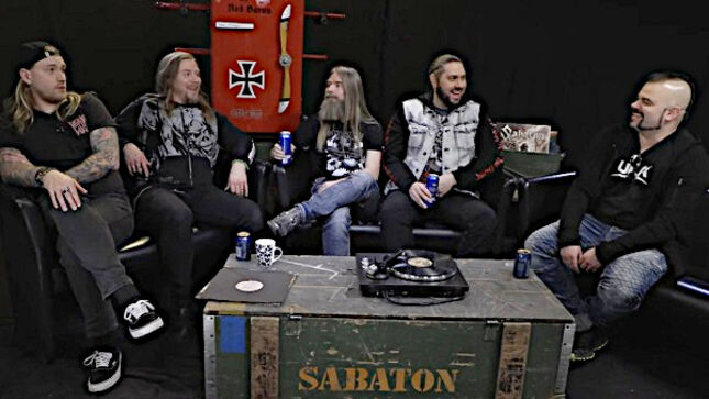 SABATON Holding The Great War Listening Party Via Official YouTube Channel Today