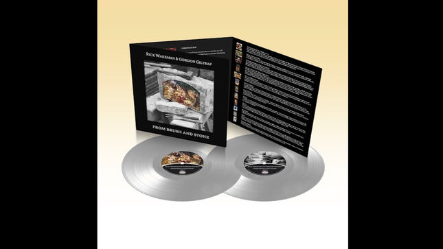 RICK WAKEMAN & GORDON GILTRAP - From Brush & Stone Limited Edition 180g Clear Vinyl Available For Pre-Order