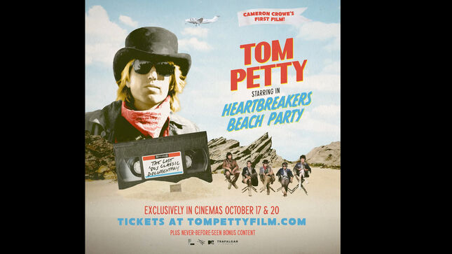 TOM PETTY AND THE HEARTBREAKERS - "Tom Petty: Heartbreakers Beach Party" Arrives In Cinemas Next Month; Video Trailer