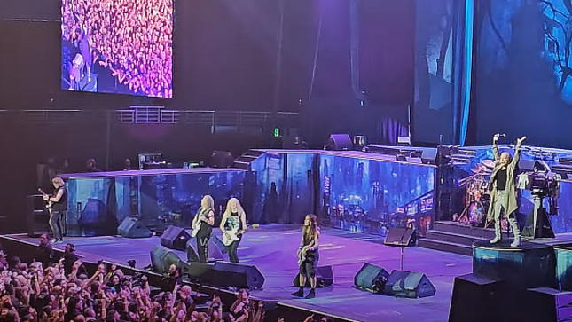 Watch IRON MAIDEN's First Of Two Shows In Sydney; Fan-Filmed Video