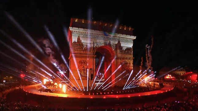 GOJIRA's "Mea Culpa (Ah! Ça Ira)" Olympics Performance Projected Onto Arc De Triomphe; Video, Photos