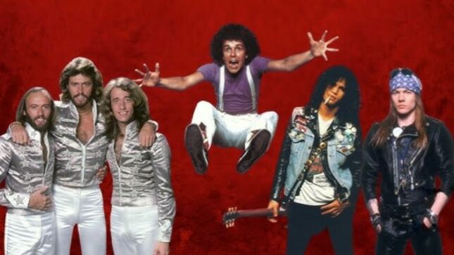 GUNS N' ROSES Meets BEE GEES Meets LEO SAYER In "You Make Me Feel Like Stayin' A Rocket Queen" Mashup (Video)