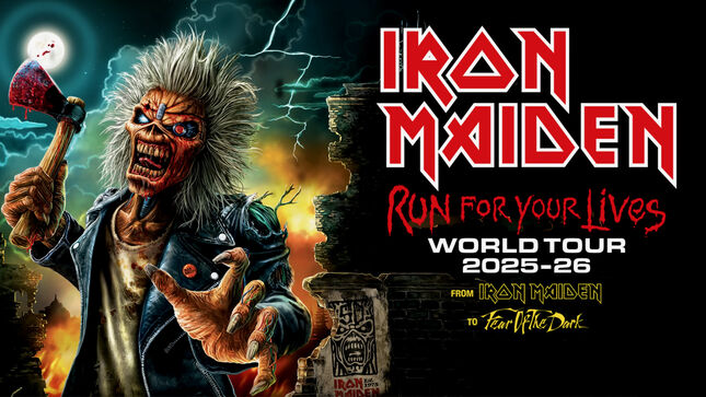 IRON MAIDEN Add Second Budapest Concert To 2025 "Run For Your Lives" Tour