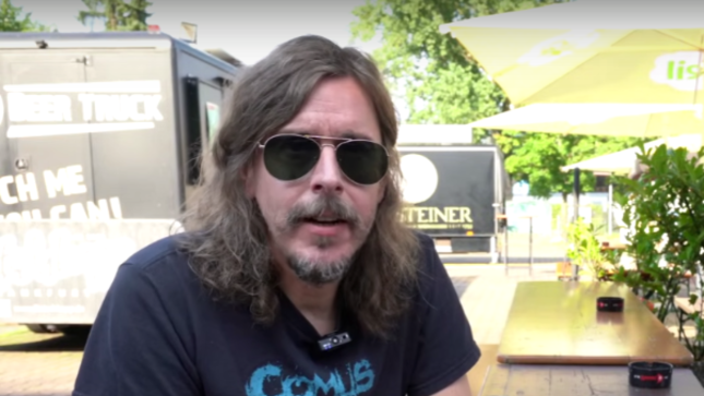 OPETH Frontman MIKAEL ÅKERFELDT Talks Record Collecting - "I Always Preferred LPs, And To This Day That's Basically The Only Format I Use" (Video)