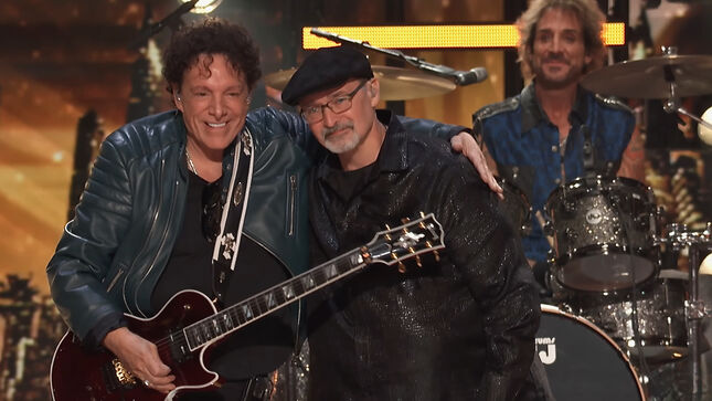 JOURNEY Members Join America's Got Talent Winner RICHARD GOODALL For "Don't Stop Believin'" Performance - "He's An Amazing Singer, An Amazing Man"; Video