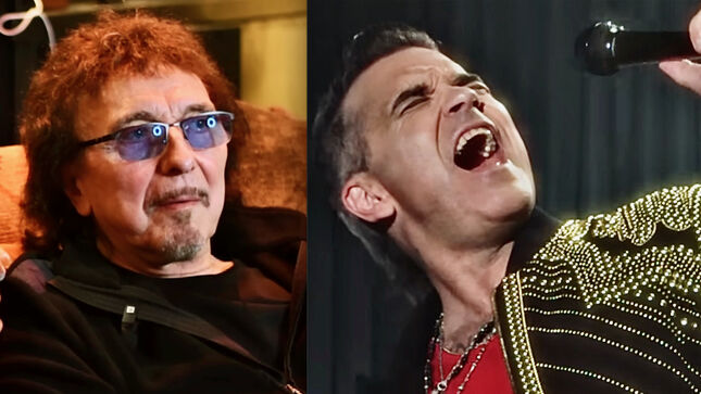 ROBBIE WILLIAMS Recruits TONY IOMMI For New Track "Rocket"