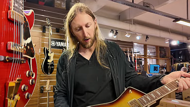 THE HAUNTED Guitarist OLA ENGLUND Goes Guitar Shopping On His Birthday (Video)