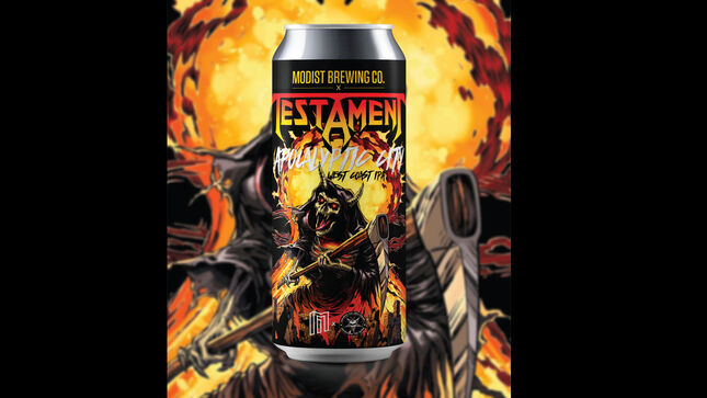 TESTAMENT And Modist Brewing Co. Launch West Coast IPA "Apocalyptic City"