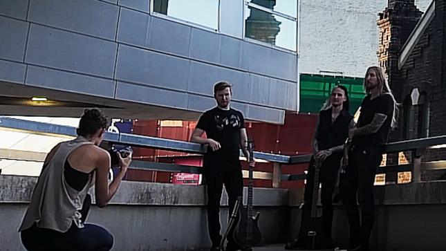 THE HAUNTED Guitarist OLA ENGLUND Shares Behind-The-Scenes Footage From Escape The Internet Tour 2025 Video Shoot