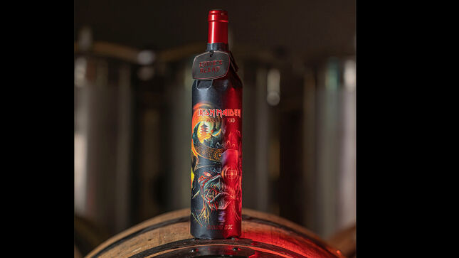 IRON MAIDEN's Darkest Red Wine Now Available In Ontario