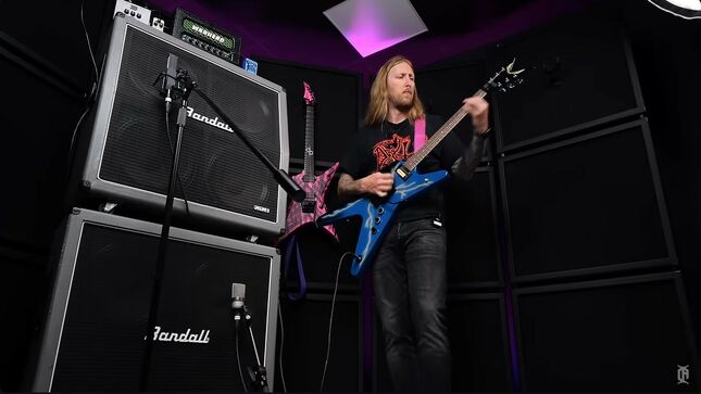 THE HAUNTED Guitarist OLA ENGLUND Tests Out DIMEBAG DARRELL’s Overkill Rig; Video