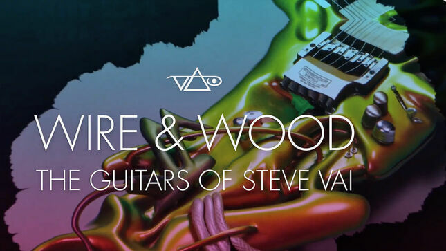 Art Director MICAHEL MESKER Talks "Wire & Wood: The Guitars Of STEVE VAI" Photography Book - "Opening Each Case Was Like A Snapshot Of Rock N’ Roll History"