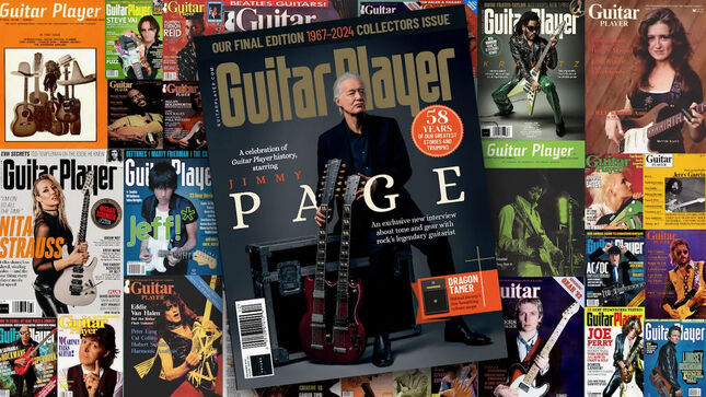 From JIMI HENDRIX To JIMMY PAGE: Guitar Player Magazine Announces The End Of Its Print Edition - "You Have Witnessed A Revolution"