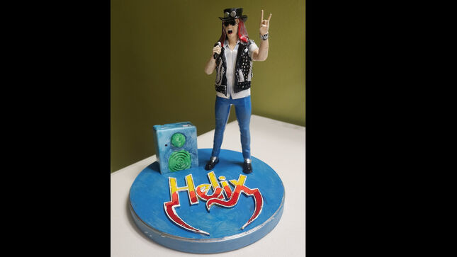 HELIX - Limited Edition BRIAN VOLLMER And HEAVY METAL LOVE Figurines Available Soon