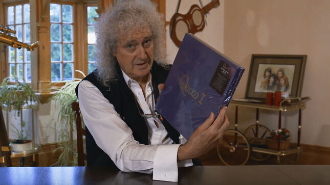 QUEEN's BRIAN MAY Unboxes Queen I: Collector's Edition; Video