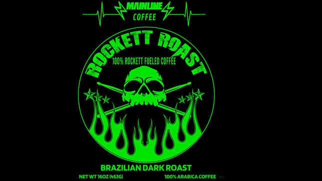 POISON Drummer RIKKI ROCKETT Joins Forces With Mainline Coffee For "Rockett Roast"