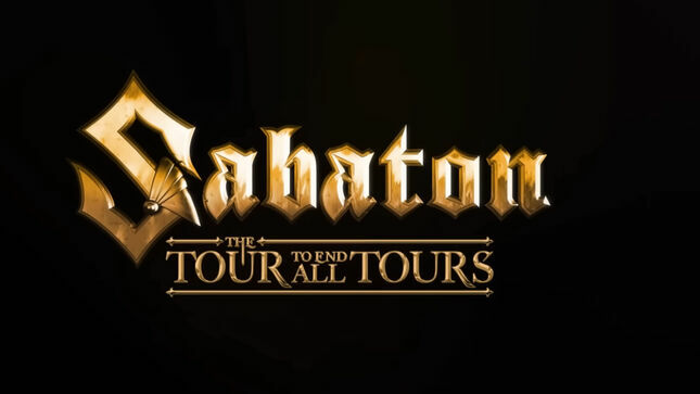 SABATON On "The Tour To End All Tours" Concert Film - "We Figured If People Go To The Cinema, That Will Be A Closer Approximation To The Concert Experience" (Video)