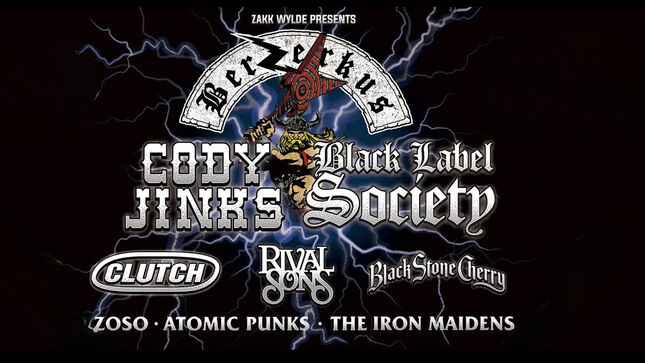 ZAKK WYLDE Shares Inaugural Berzerkus Festival Highlight Reel