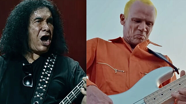 KISS' GENE SIMMONS Talks Bass Players - "FLEA Is Really Good On His Instrument, But I Can't Remember Anything He Plays"