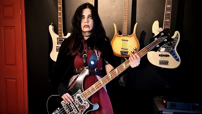 MERCYFUL FATE Bassist BECKY BALDWIN Performs "Return Of The Vampire" In New Playthrough Video