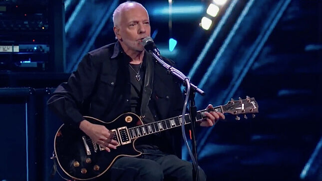 Watch PETER FRAMPTON And KEITH URBAN Perform "Do You Feel Like We Do" At 2024 Rock & Roll Hall Of Fame Induction; Official Video