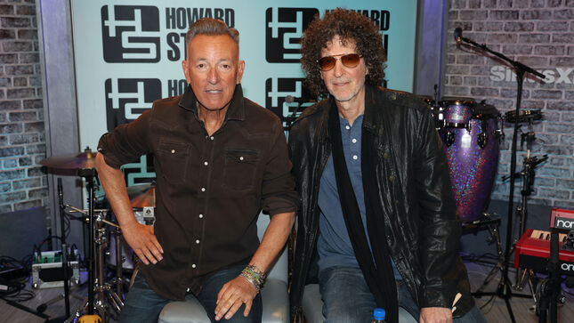 BRUCE SPRINGSTEEN & THE E STREET BAND Guest On SiriusXM's The Howard Stern Show; Video, Photos