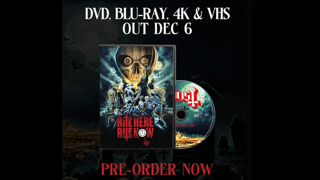 GHOST's Rite Here Rite Now Film Available On DVD, Blu-Ray, 4K, Limited VHS In December