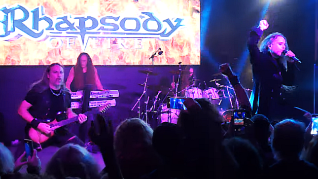 Watch RHAPSODY OF FIRE's Entire Madrid Show; Fan-Filmed Video