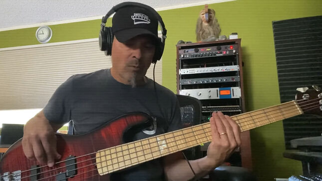 Watch JOEY VERA Perform KINGS OF MERCIA's "Guns And Ammunition" In One-Take Bass Video