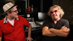 Lamborghinis, Naked Songwriting Sessions, And Interrupted Intimate Moments; PROFESSOR OF ROCK Examines VAN HALEN's Second Life With Guest SAMMY HAGAR (Video)