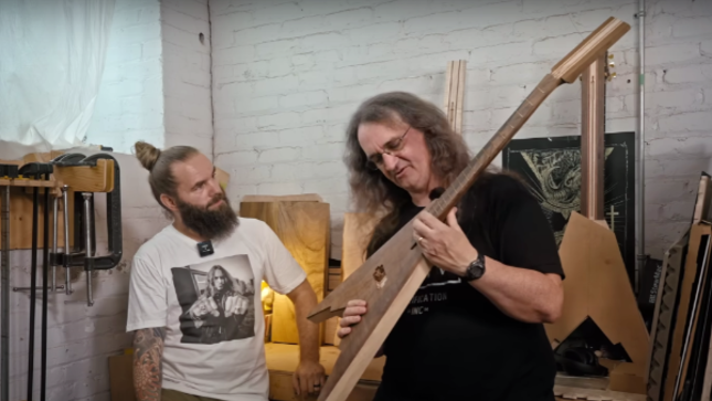 Producer GLENN FRICKER Showcases Toronto-Based Vicious Guitars New Design (Video)