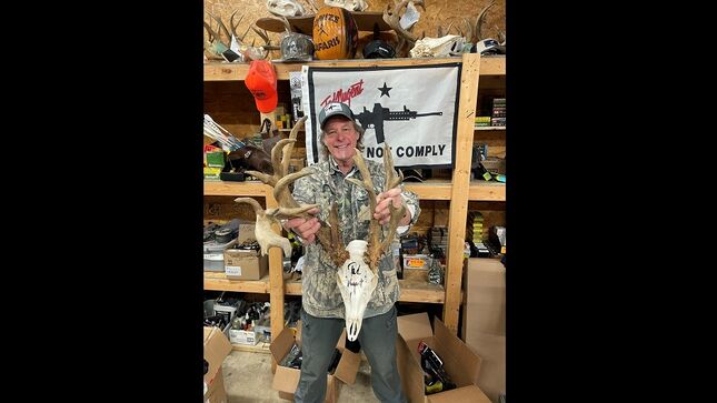 TED NUGENT Selling Autographed Whitetail Deer Skulls