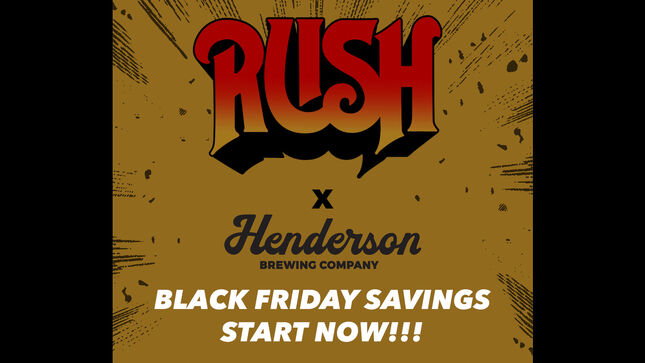 RUSH x Henderson Brewing Company - Black Friday Deals Start Now