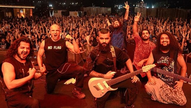 BLOODYWOOD Perform New Songs "Nu Delhi" And "Tadka" At Mahindra Indepence Rock Festival In Mumbai; Fan-Filmed Video