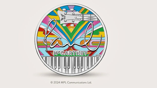 PAUL McCARTNEY Honoured With Official Royal Mint Coin Collection