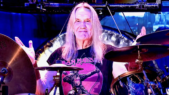 IRON MAIDEN Release Official Video From NICKO McBRAIN's Final Concert - "Thank You Nicko!"