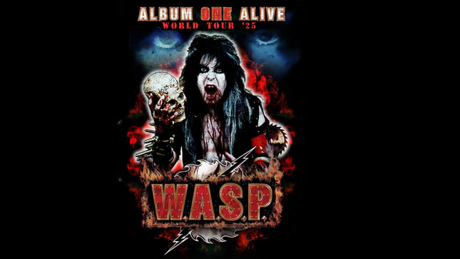 W.A.S.P. Announce 2025 European Dates For "Album ONE Alive" Tour; Promo Video