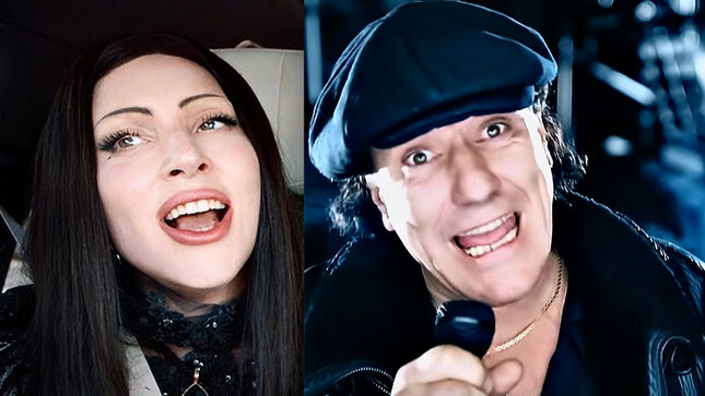 LADY GAGA Surprised By BRIAN JOHNSON On Apple TV’s "A Carpool Karaoke Christmas", Reveals She Was An Extra In AC/DC's "Stiff Upper Lip" Video