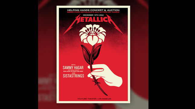 METALLICA - Limited Edition Helping Hands Concert & Auction Posters Available Now