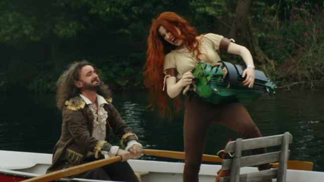 ALESTORM Frontman CHRISTOPHER BOWES Guests On New PATTY GURDY Single "Peg Leg Silly-Billy"; Official Video Available